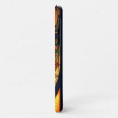 Victoriaans gekleurd glas, elegant Case-Mate iPhone case (Achterkant/links)