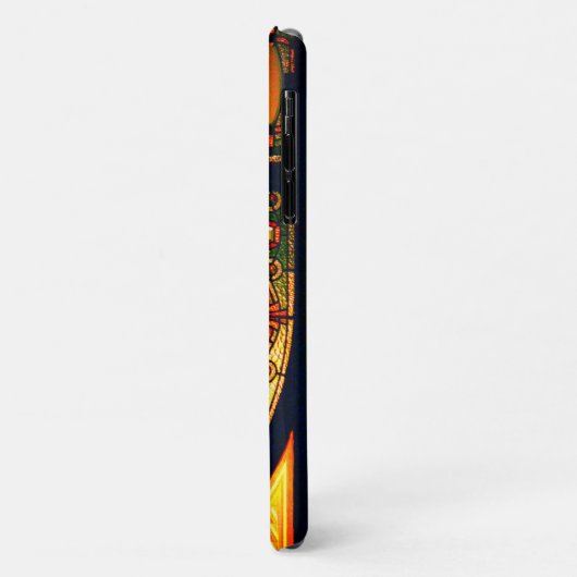 Victoriaans gekleurd glas, elegant Case-Mate iPhone case (Achterkant/links)