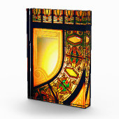 Victoriaans gekleurd glas, elegant fotoblokken (Rechts)