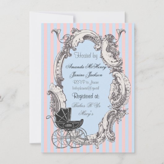 Victoriaans genderaspecten onthullen babyschoeisel kaart (Achterkant)