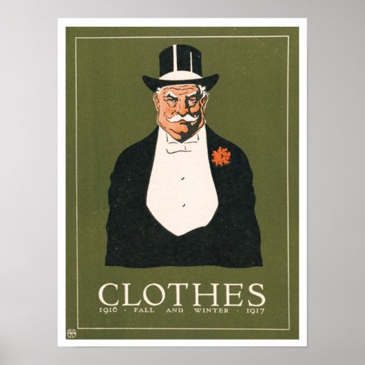 Victoriaans Gent Ad Herfst/Winter 1916/1917 Art Pr Poster (Voorkant)