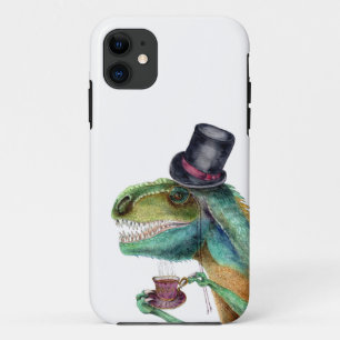 Victoriaans Gentleman Tyrannosaurus Rex Case-Mate iPhone Case