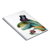 Victoriaans Gentleman Tyrannosaurus Rex Notitieboek (Rechterzijde)