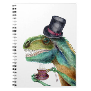 Victoriaans Gentleman Tyrannosaurus Rex Notitieboek