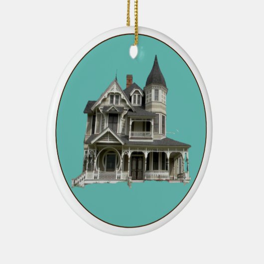 Victoriaans George F. Barber Ceramic Ornament (Rechts)