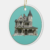 Victoriaans George F. Barber Ceramic Ornament (Links)