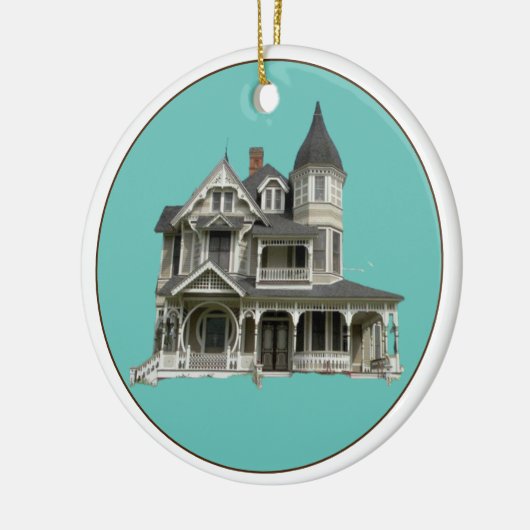 Victoriaans George F. Barber Ceramic Ornament (Links)