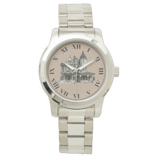 Victoriaans George F. Barber Watch Roman Numerals Horloge