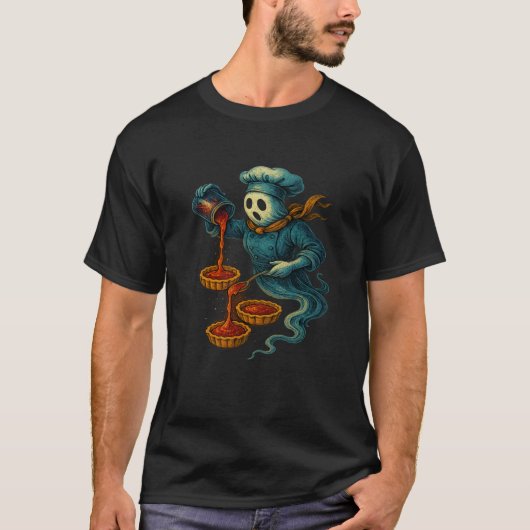 Victoriaans Ghost Baker Swea T-shirt (Voorkant)