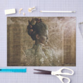 Victoriaans Ghost Lady-in-Waiting Tissuepapier (Craft)