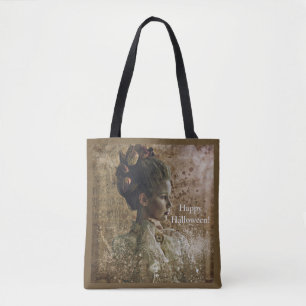 Victoriaans Ghost Lady-in-Waiting Tote Bag
