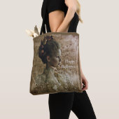 Victoriaans Ghost Lady-in-Waiting Tote Bag (Dichtbij)