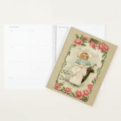 Victoriaans Girl Fair Days  reproductie Planner (Display)