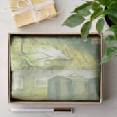 Victoriaans Girl's Musical duo-ontkoppeling Tissuepapier (Geschenk)