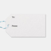 Victoriaans Glamour-meisje met rode roodroze Label Cadeaulabel (Achterkant Horizontaal)