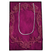 Victoriaans Gothic Aangepaste persoonlijke cadeaut Medium Cadeauzakje (Achterkant)