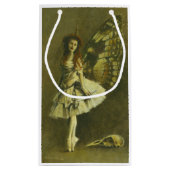 Victoriaans gothic Fairy Gift Bag Klein Cadeauzakje (Achterkant)