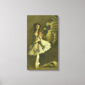 Victoriaans Gothic Fairy Wrapped Canvas (Voorkant)