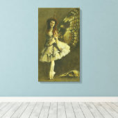 Victoriaans Gothic Fairy Wrapped Canvas Afdruk (Insitu (Houten vloer))