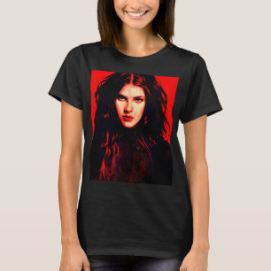 Victoriaans Gothic Girl  T-shirt