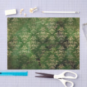 Victoriaans gothic Green- en Gold-weefselpapier Tissuepapier (Craft)