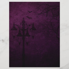 Victoriaans gothic Halloween Scrapbook paper
