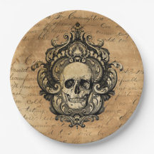 Victoriaans Gothic Skull Halloween