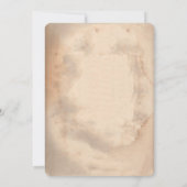  Victoriaans gothiek van de uitnodiging van Hallow (Achterkant)