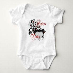 Victoriaans gothische baby romper