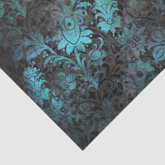 Victoriaans gotisch damast tissuepapier | elegant (Detail)