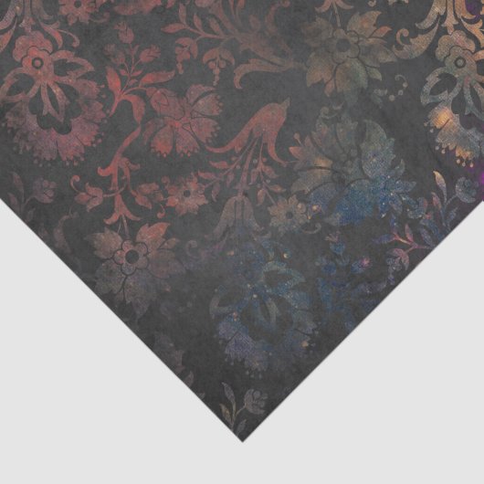 Victoriaans gotisch damast tissuepapier | elegant (Detail)