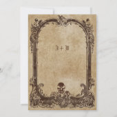  Victoriaans Gotisch Halloween Kaart (Achterkant)