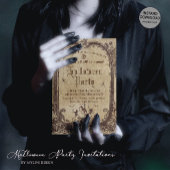  Victoriaans Gotisch Halloween Kaart