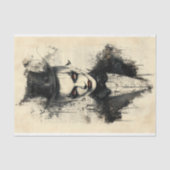  Victoriaans Gotisch Karakter BC1 Decoupage Tissuepapier (Voorkant)