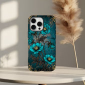 Victoriaans Gotisch Zee Groen & Goud Botanisch Lux Case-Mate iPhone Case