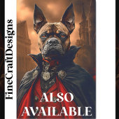 Victoriaans Gotische Bulldog Dog Vampire BV7 Decou Tissuepapier