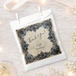 Victoriaans Gotische Elegantie Bruiloft Bedankzakje