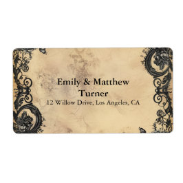 Victoriaans Gotische Elegantie Bruiloft Etiket