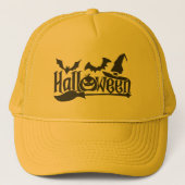 Victoriaans Gotische Halloween Trucker Hat Pet (Voorkant)