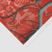 Victoriaans gotische Mode decoupage Tissuepapier (Detail)