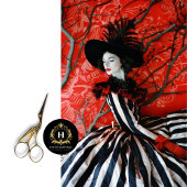 Victoriaans gotische Mode decoupage Tissuepapier