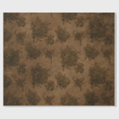  Victoriaans gotische mystieke Rozen Shabby Cadeaupapier (Vlak)