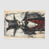 Victoriaans gotische sinistere schurk BB6 Decoupag Tissuepapier (Voorkant)