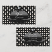  Victoriaans gotische sterren tattoo artiest Visitekaartje (Voorkant / Achterkant)