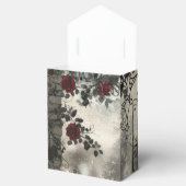 Victoriaans Gotische Tuin Rozen Patroon Bedankdoosjes (Geopend)