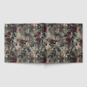 Victoriaans Gotische Tuin Rozen Patroon Gastenboek (Volledig)