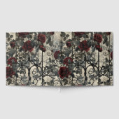 Victoriaans Gotische Tuin Rozen Patroon Gastenboek (Volledig)