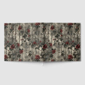 Victoriaans Gotische Tuin Rozen Patroon Gastenboek (Volledig)