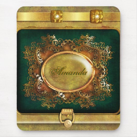  Victoriaans goud Muismat (Voorkant)