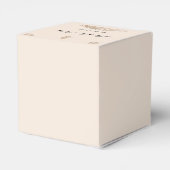 Victoriaans gouden filigraan bruiloft bedankdoosjes (Achterkant)